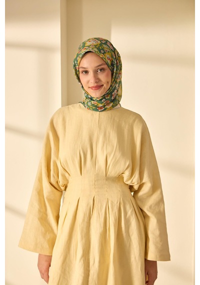 Silk Home Soft Eşarp 73090-36 Yeşil, Sarı, Turuncu, Bebe Mavi, Koyu Yeşil