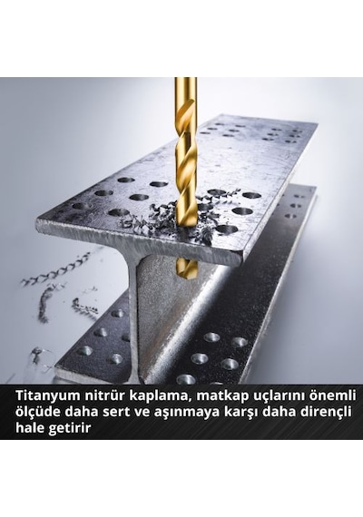 Einhell Metal MatkapUç Seti 19 Parça  - 49427019