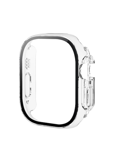 Cam + Kılıf  Apple Uyumlu Watch  Ula 49mm Kılıfları Pc Tampon + Ekran Koruyucu Te Clear 49mm Ultra Ultra2
