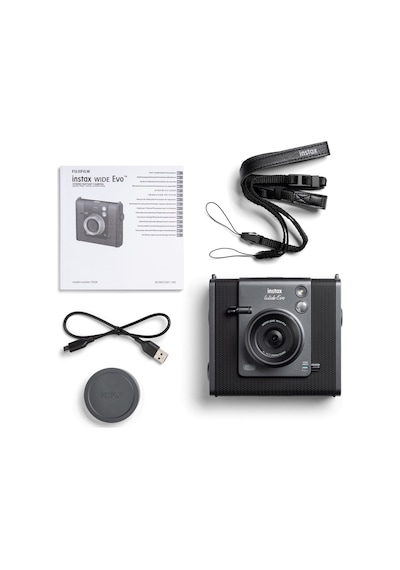 Fujifilm Instax Wide Evo Fotoğraf Makinesi Siyah