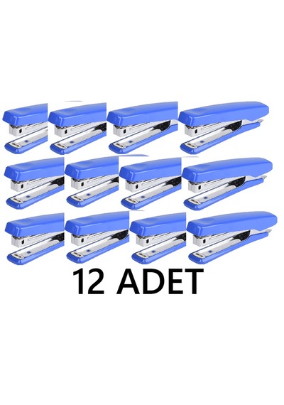 Kraf Zımba Makinesi 12 Adet Eco No:10 11g Mavi