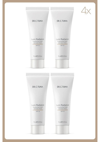Dr. C. Tuna Lumi Cilt Aydınlatıcı Krem 75ml 4 Adet