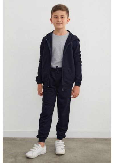 Fullamoda Kapüşonlu Fermuarlı Unisex Çocuk Eşofman Takımı 25mcck4584131778-lacivert Lacivert Fullamoda Kapüşonlu Fermuarlı Unisex Çocuk Eşofman Takımı 25mcck4584131778-lacivert Lacivert