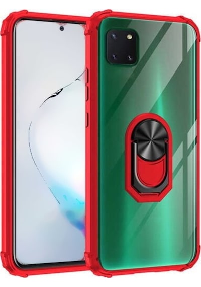 Samsung Uyumlu Galaxy Note 10 Lite Tam Korumali Yüzüklü Renkli Kenarli M 543467889