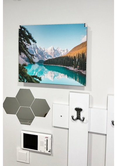 No77decor Sigorta Saklama Kutusu Aynı Zamanda Alp Manzaralı Tablo