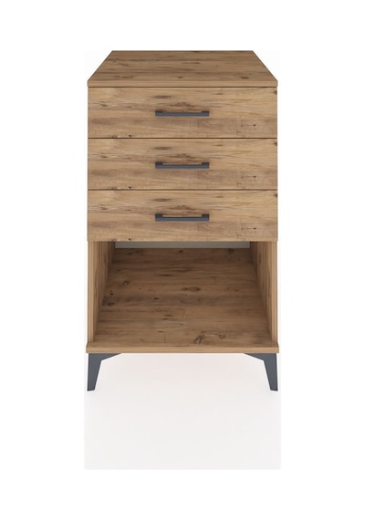 Kronos Komodin 3 Çekmeceli 60x59x96 Çam-çam Atlas Çam