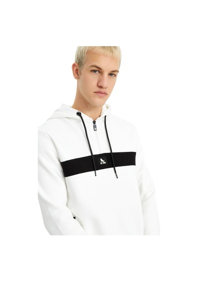 The Crow Erkek Sweatshırt Tc3905 Ekru
