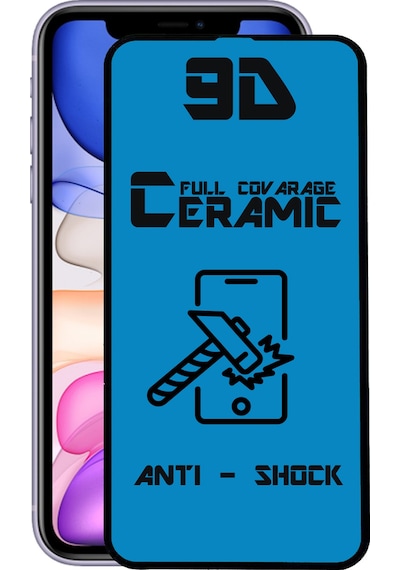 Apple Uyumlu   iPhone 11 Tam Kaplayan Seramik Nano Esnek Ekran Koruyucu