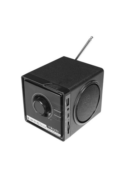 Bluetooth Destekli Siyah Müzik Hoparlörü, Sd Ve Mmc Desteği