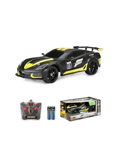 New Bright 1:16 Rc Forza Motorsport 2.4 Ghz. Işıklı Usb Şarj Corvette Zr1 Siyah Çok Renkli