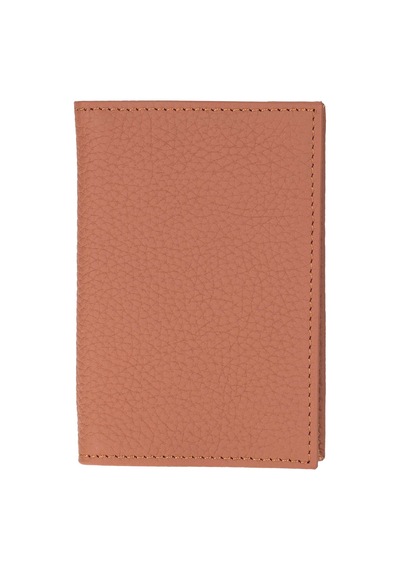 Bloominbag Bloomcard Verta Desert Tan Hakiki Deri Dikey Kartlık kahverengi