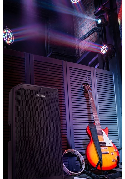 Tp12 300w Rms İki Yollu Aktif Pa Tws Bass Reflex Dijital Ekran Bluetooth, Rca/trs X2 , Xlr