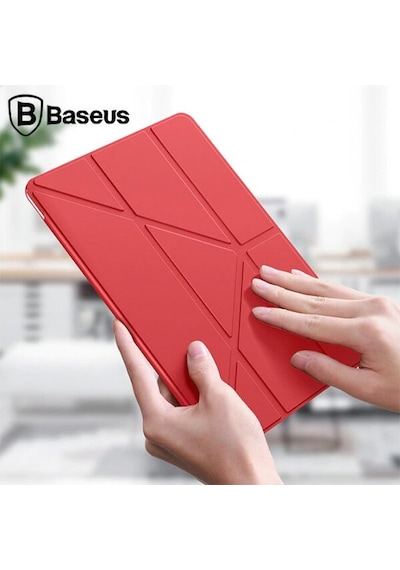 Baseus Y-Type Akıllı Derı Kılıf Apple Uyumlu iPad  7 Nesıl 10.2 Inch Tablet