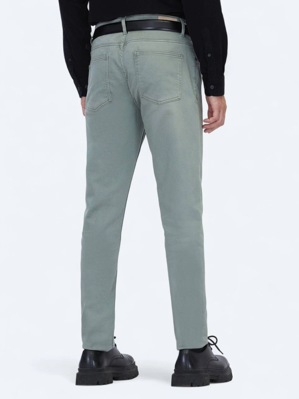 Kip Açık Haki Slim Fit Denim Pamuk Karışımlı Pantolon Açık Haki