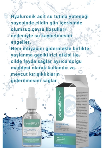 Dermo Point Hyalüronik Asit Serum 30 ML