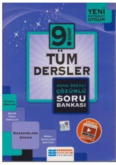 9.Sınıf Tüm Dersler Soru Bankası - Evrensel Iletişim Yayınla