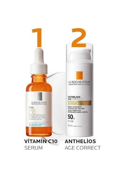 La Roche Posay Anthelios Age Correct Daily Light Cream SPF50+ 2 x 50 ML