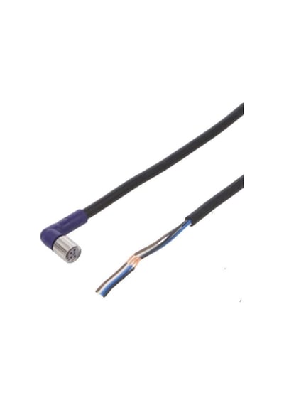 Omron Xs3f-lm8pvc4a5m M8 Açılı Soketli Sensör Kablosu 5m