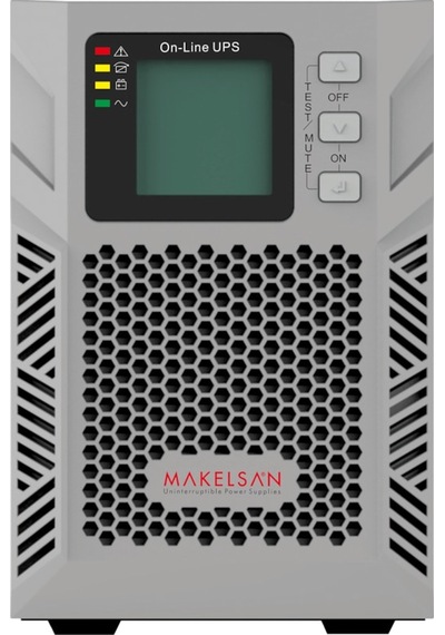 Makelsan Powerpack Plus 1 KVA 2 x 7 AH Online UPS Güç Kaynağı