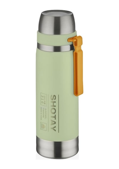 Shotay Çelik Termos 600 ML Yeşil