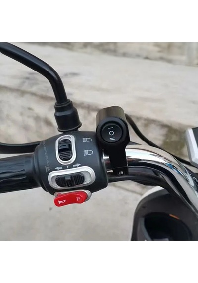 Universal Motosiklet Açma Kapama Düğmesi Gidon Bağlantılı Aç Kapa