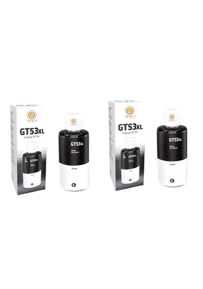 Gt53  Uyumlu Siyah Mürekkep 2'li Set Smart Tank 500 515 516 519 530 615 670 720 750 2x90ml