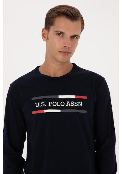 U.s. Polo Assn. Erkek Lacivert Pijama Takım 50318598-vr033 Lacivert