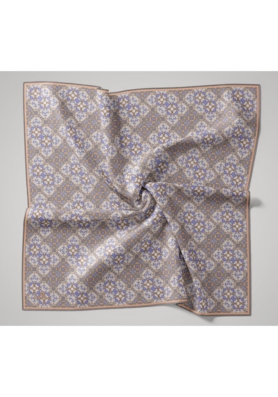 Silk Home Soft Eşarp 73093-31 Gümüş, Mavi, Yavruağzı, Gri