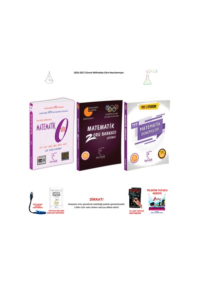 Karekök Tyt Matematik Konu Anlatımlı Soru Bankası 3 Kitap Seti