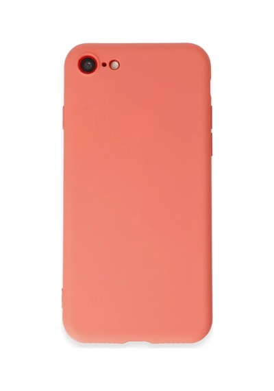 Apple İphone 7 Uyumlu Kılıf First Silikon - Turuncu