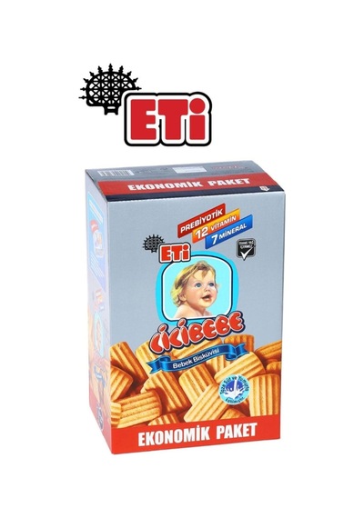 Eti Cicibebe 6+ Ay Bebek Bisküvisi 4 x 1 KG