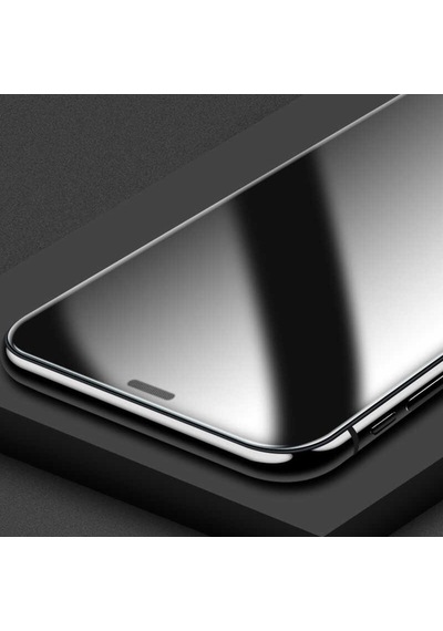 Apple Uyumlu   iPhone 13 Mini Zore Anti-Dust Hayalet Temperli Ekran Koruyu Siyah