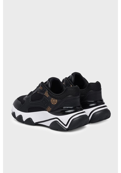 Guess Mazzy Logolu Sneaker Ayakkabı Fltmzzele12 Bayan Ayakkabı Fltmzz Ele12 Black Siyah