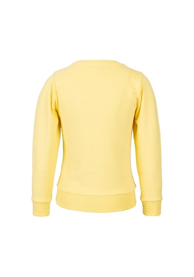 Brz Kids Baskılı Kız Çocuk Sweatshirt-sarı Sarı