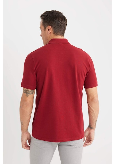 DeFacto %100 Pamuk Regular Fit Polo Yaka Kısa Kollu Basic Düz Pike Kumaş Tişört C1293AX25SPBR229 DeFacto %100 Pamuk Regular Fit Polo Yaka Kısa Kollu Basic Düz Pike Kumaş Tişört C1293AX25SPBR229