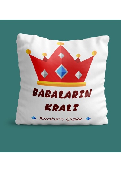 Kişiye Özel Babalar Günü Temalı Yastık 19-621