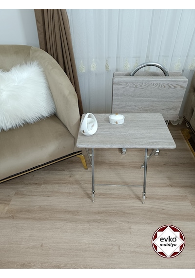 Çanta Zigon Sehpa,4'lü Sehpa, Zigon Sehpası, Mdf Mebran - Cordoba