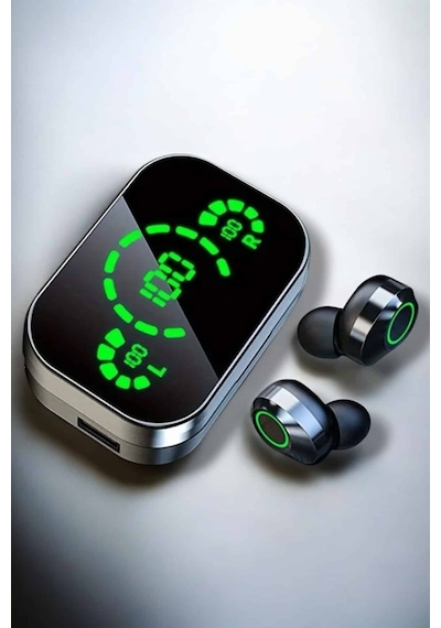 Bluetooth Kulaklık Çift Telefon Desteği Ve Suya Dayanıklı Powerbankli