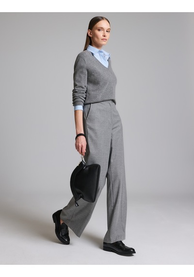 Pierre Cardin Gri Melanj Regular Fit Kazak 50331419-vr086
