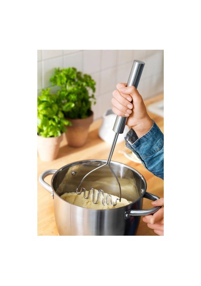 Ikea Koncıs Patates Ezici 39 Cm Krom