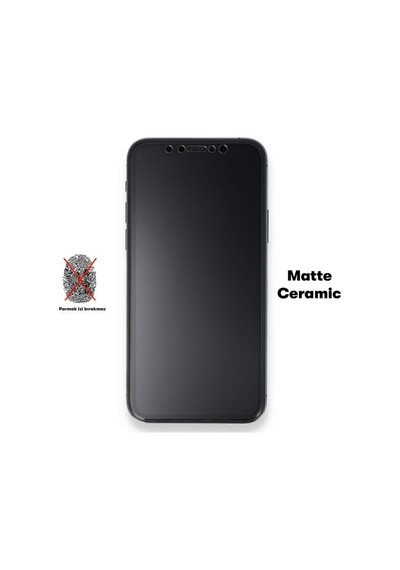 Oppo Reno 4 Lite Cam Koruyucu Mat Seramik Nano 9d Ekranı Tam Kaplayan