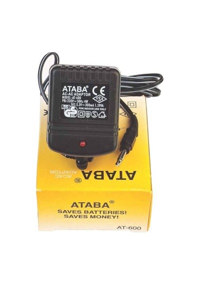 Ataba At-600 3W, 5.3V 300Mah Ac-Ac Süpürge Adaptör