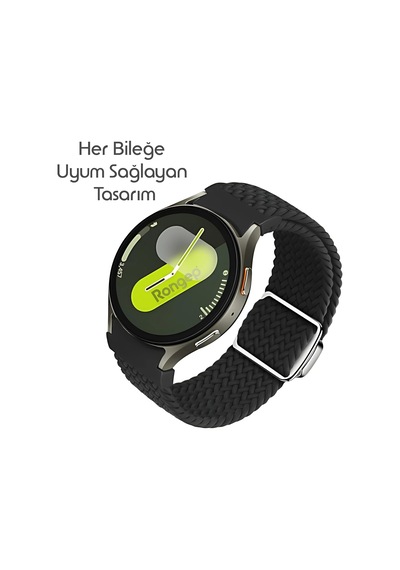 Yeni Nesil Bağlantı Örgü Loop 20mm Kordon Samsung İle Uyumlu Galaxy Watch 7/6/5/4 Serisi İçin Galaxy Watch 7 Kordon 40mm/44mm Watch 6/4 Classic 47/43/42mm Watch 5 Pro Uyumlu