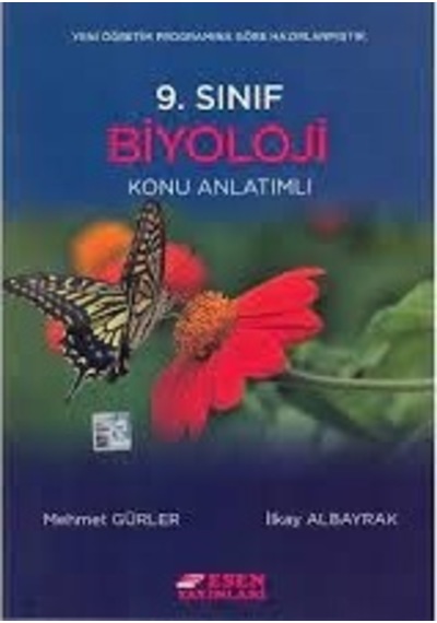 9.Sınıf Biyoloji Konu Anlatımlı Esen  Yayınları