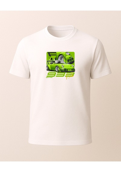 Hugo Boss 933 Baskılı T-shirt Beyaz