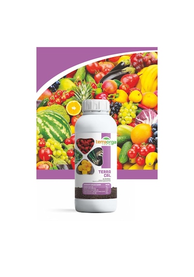Terra Cal 1 Lt Sıvı Gübre Ec Fertilizer Kalsiyum Besin Çözeltisi 1 kg