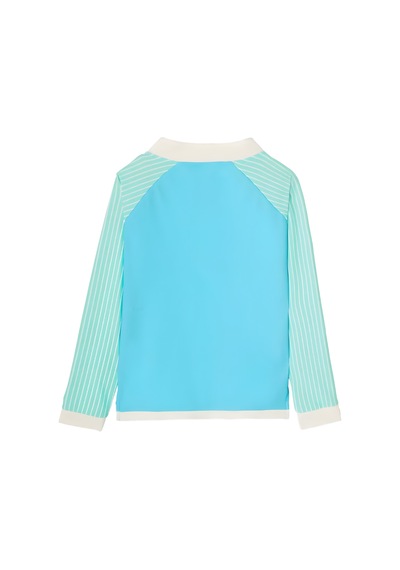 Kietla Uv Korumalı Uzun Kollu Tişört Mayo Blue Striped Mavi