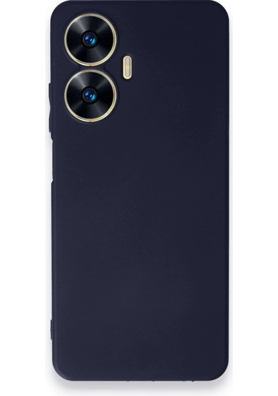 Newface Realme C55 Kılıf First Silikon Semeglbl - 16 - Lacivert