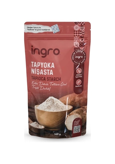 İngro Glutensiz Tapyoka Nişasta 700 Gr
