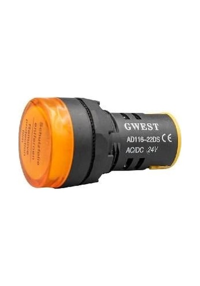 24v Göz Lambası Sarı Ledli 29.5 Mm